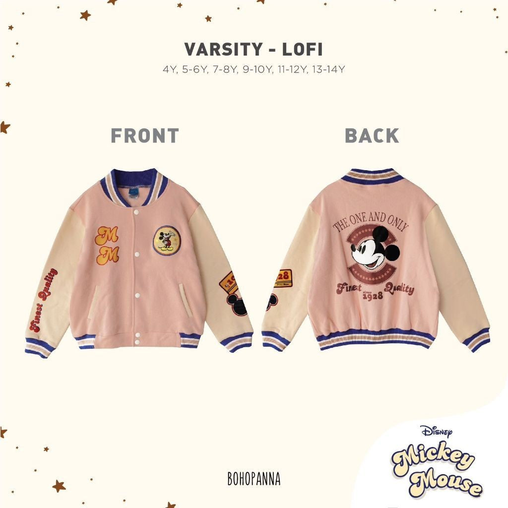 BOHOPANNA - BOHOPANNA X DISNEY - VARSITY JACKET - Jaket Anak