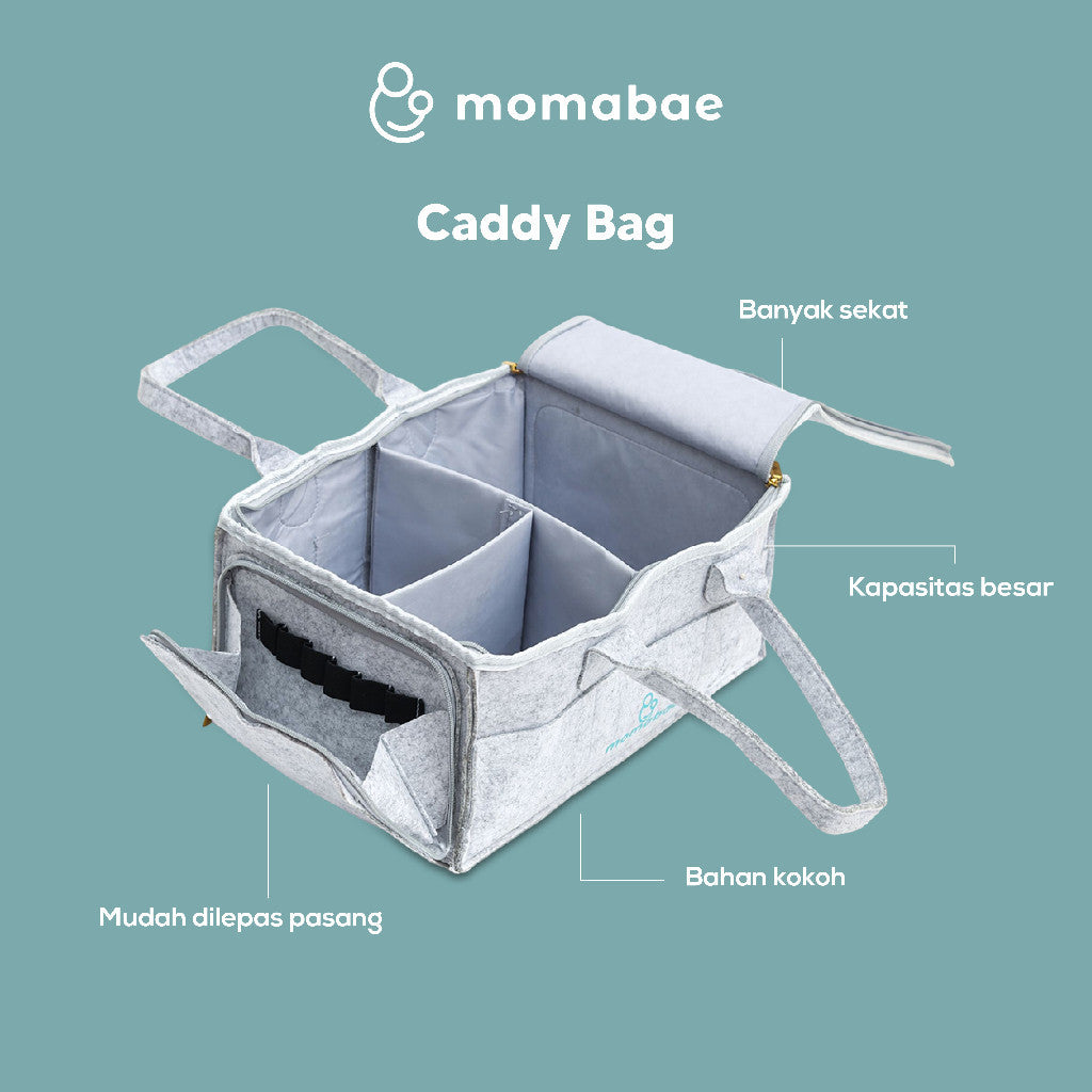 MOMABAE – Multipurpose Caddy Bag / Tas Bayi Multifungsi / Tas Perlengkapan Bayi