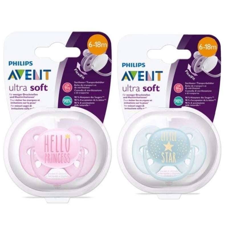 Philips Avent Soother Soft Pacifier Orthodontic - Empeng Bayi