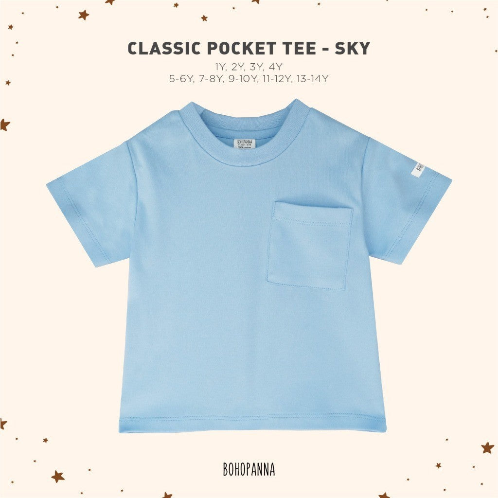 BOHOPANNA - CLASSIC POCKET TEE - Atasan Anak
