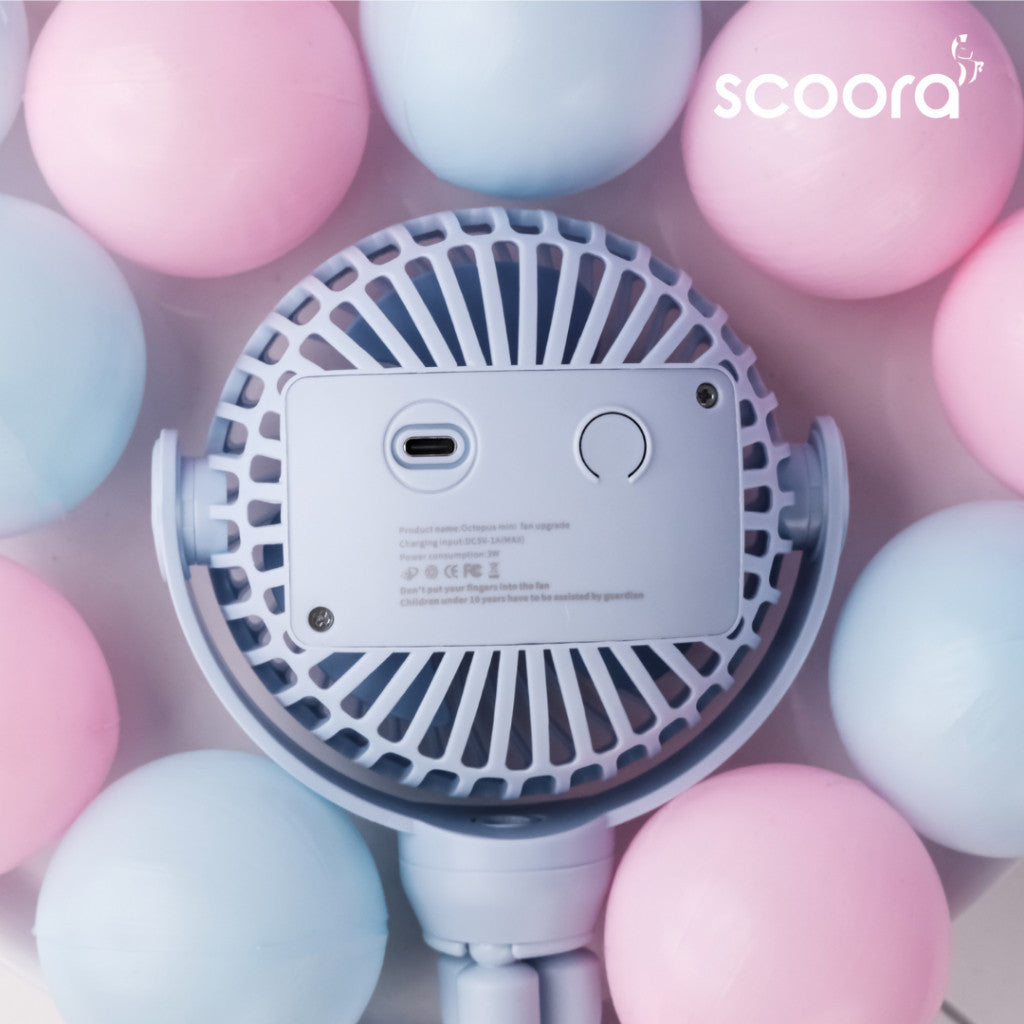 SCOORA Nero Kipas Angin Stroller Portable Fan