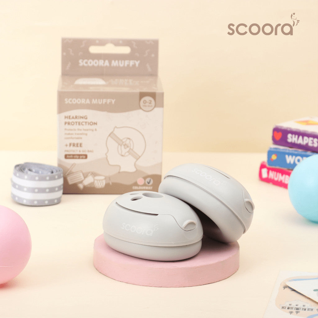 SCOORA Muffy Baby Earmuff Upto 24M Penutup Telinga Pelindung Bayi