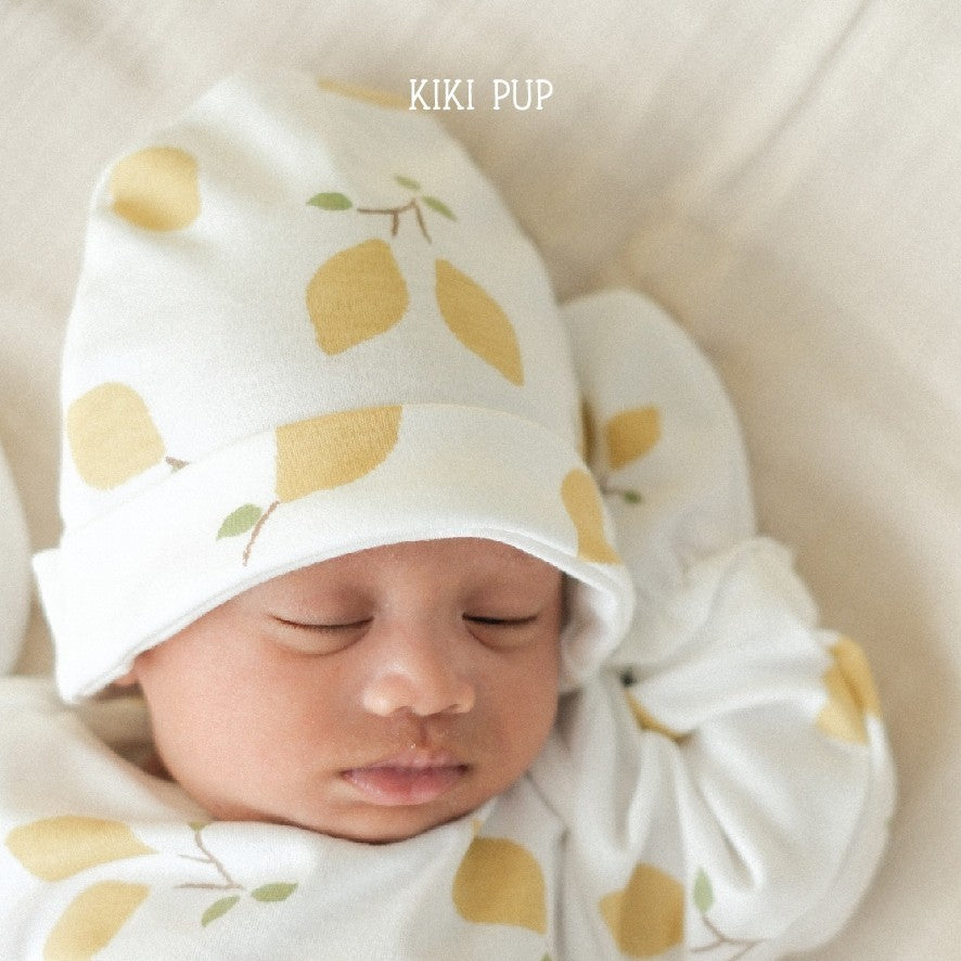KIKI PUP - Beanie Hat (Tropical Fruits)- Topi bayi / Baby hat