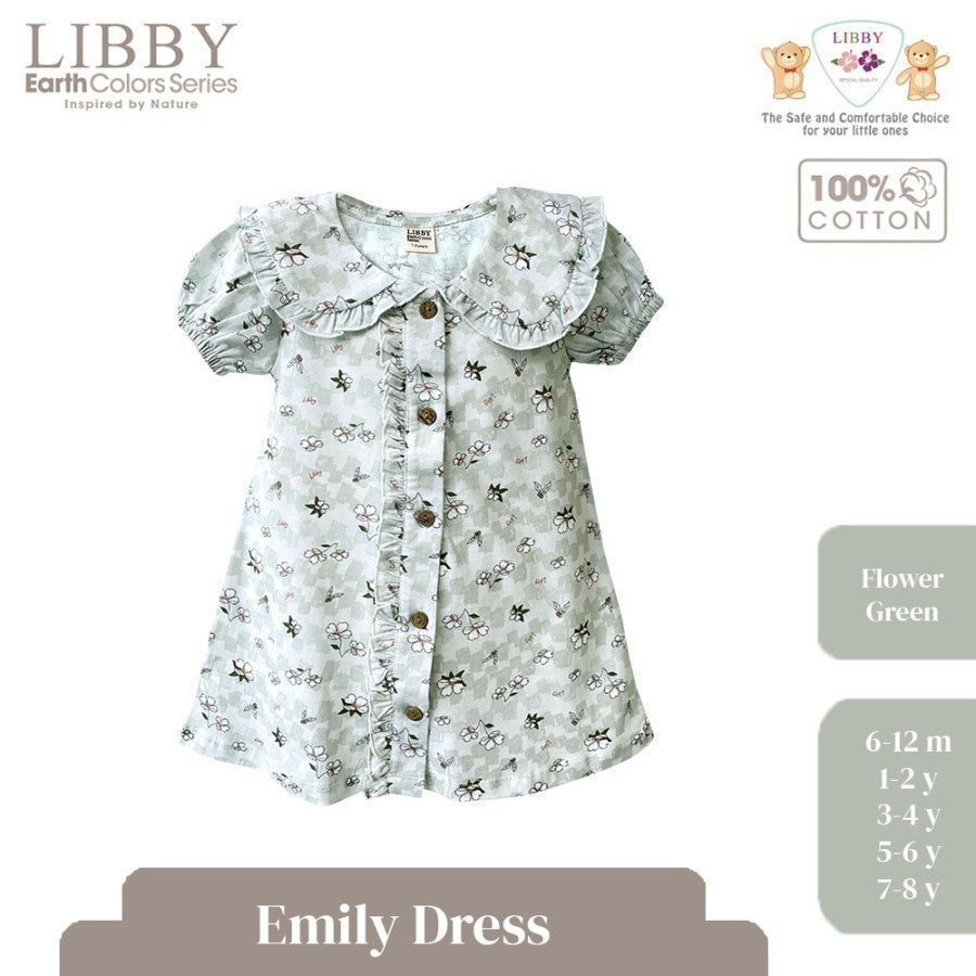 Libby - EMILY Dress 2.0 | Dress Anak Perempuan