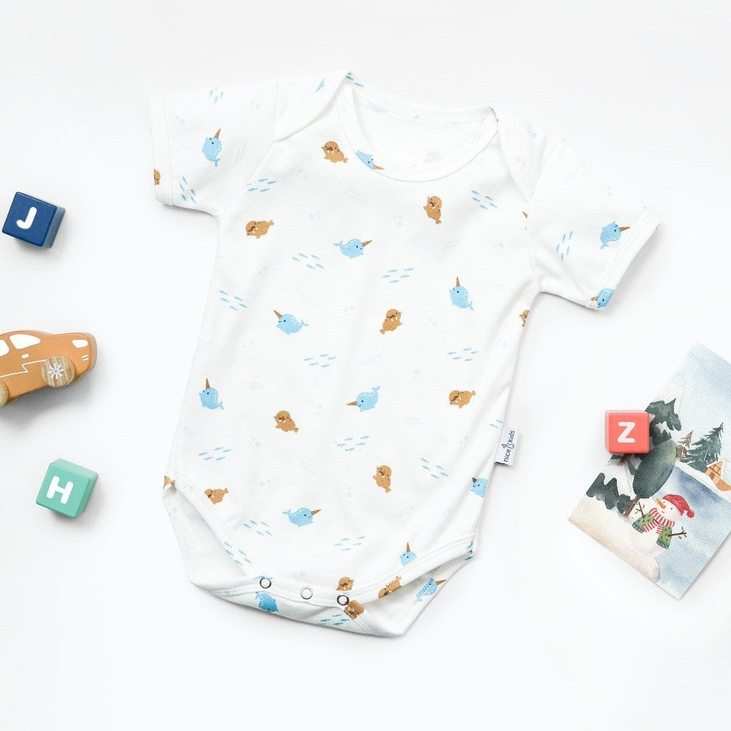 Nice Kids - ARCTIC COLLECTION Baby Bodysuit (Unisex Onesie 0-18 Bulan) Jumper Romper Baju Anak Bayi Newborn Pattern Motif