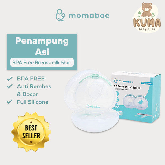 MOMABAE – Breastmilk Shell / Penampung ASI / Penampung ASI Silicon BPA FREE
