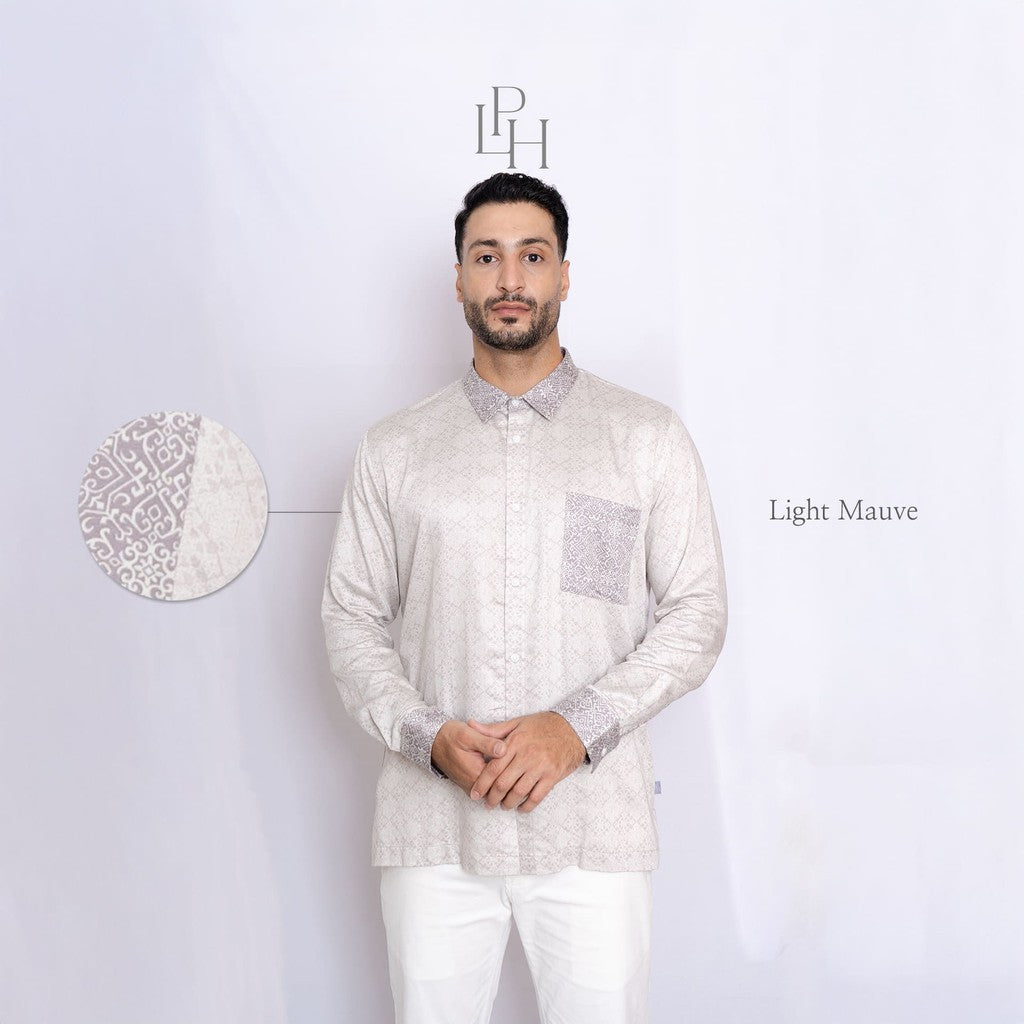 Little Palmerhaus - Baju Lebaran 2025 - Arshad Dad Shirt (Baju Koko Pria Dewasa)