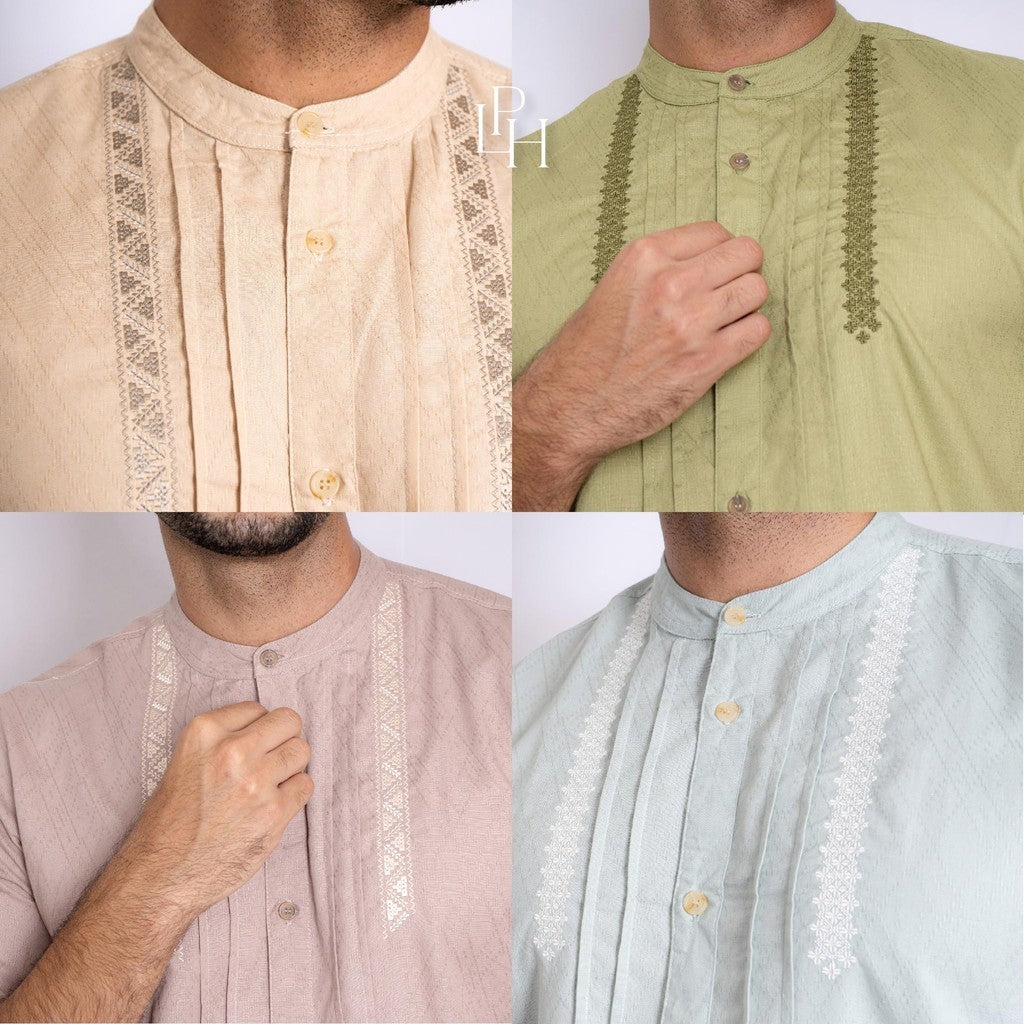 Little Palmerhaus - Baju Lebaran 2025 - Raka Dad Koko Shirt (Baju Koko Pria Dewasa)
