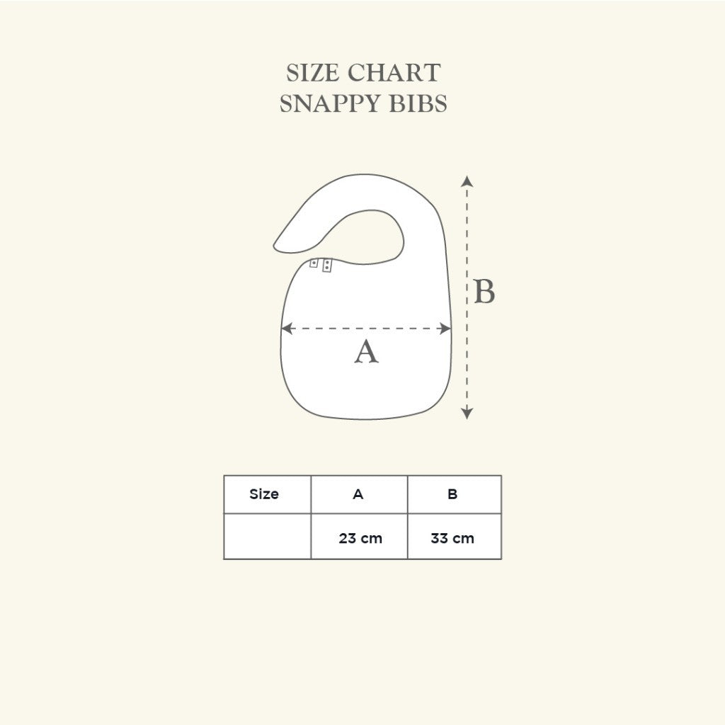 Little Palmerhaus - Snappy Bib 2.0 (Celemek Bayi)