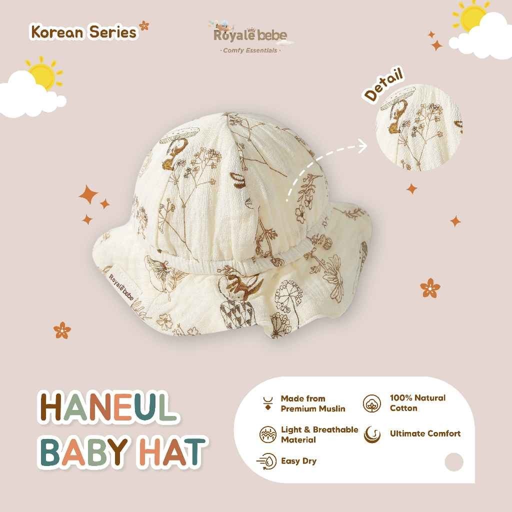 Royale Bebe - Topi Anak (Baby Hat)