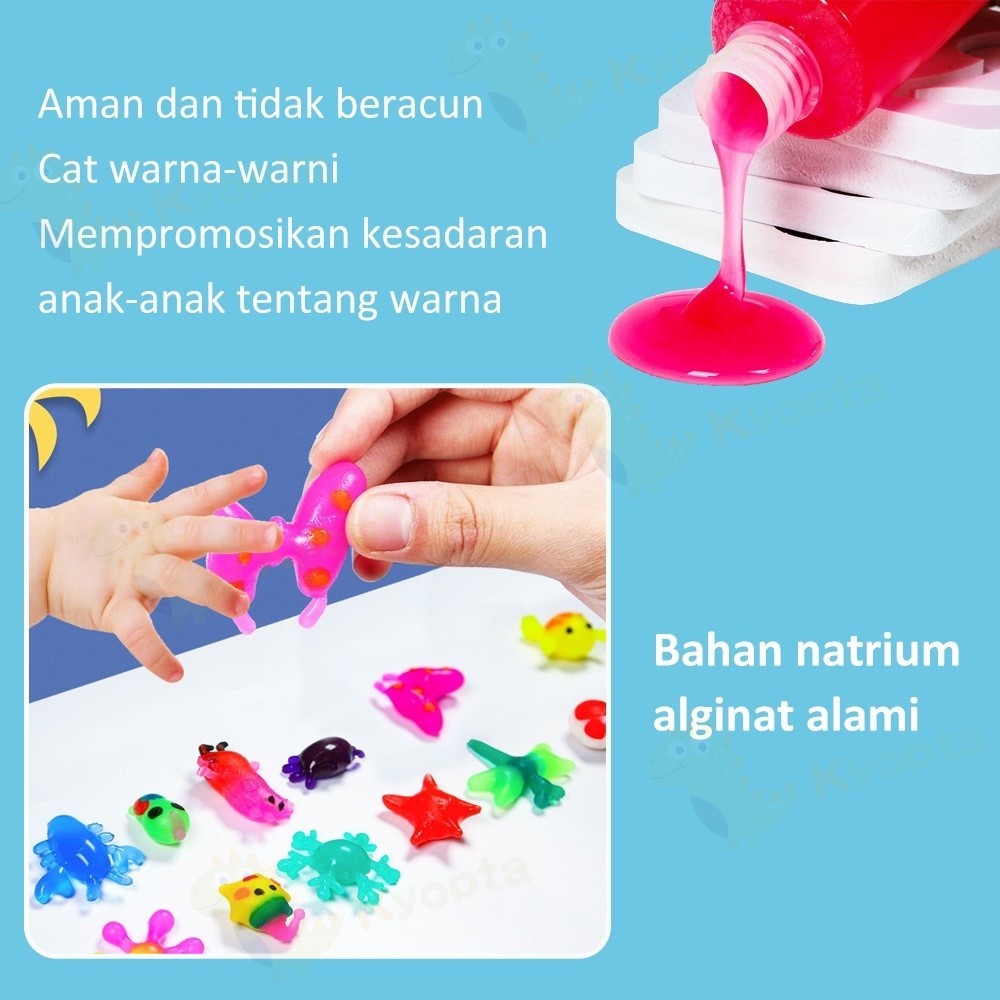 Kyopta Magical waterscape water jelly kreatifitas anak edukasi magical waterscape refill