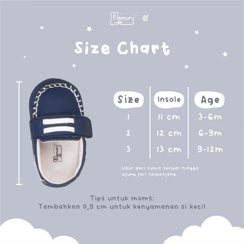 MemoryLife - Prewalker Wavy Lace | Sepatu Prewalker Premium Bayi Perempuan Umur 0 Bulan - 18 Bulan
