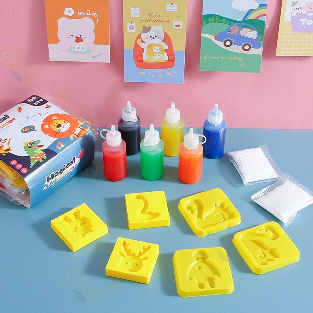 Kyopta Magical waterscape water jelly kreatifitas anak edukasi magical waterscape refill