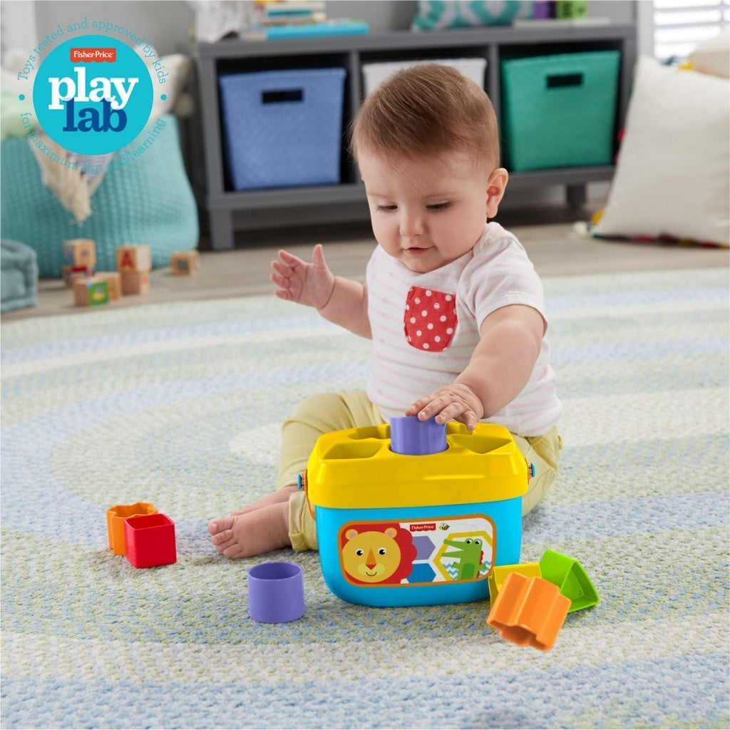 FFC84 Fisher Price Infant Baby's First Blocks (Mainan Edukasi Bayi)