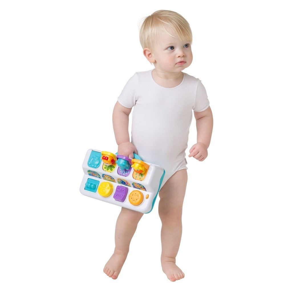 Playgro Music Lights Pop Up Jungle Pal- Mainan Suara Musik Anak Balita