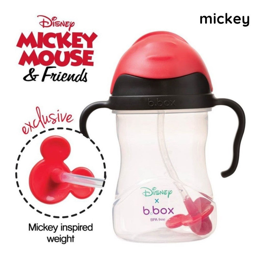 BBox Sippy Cup Weighted Straw |  Botol Minum Anak Sedotan B.Box | Disney