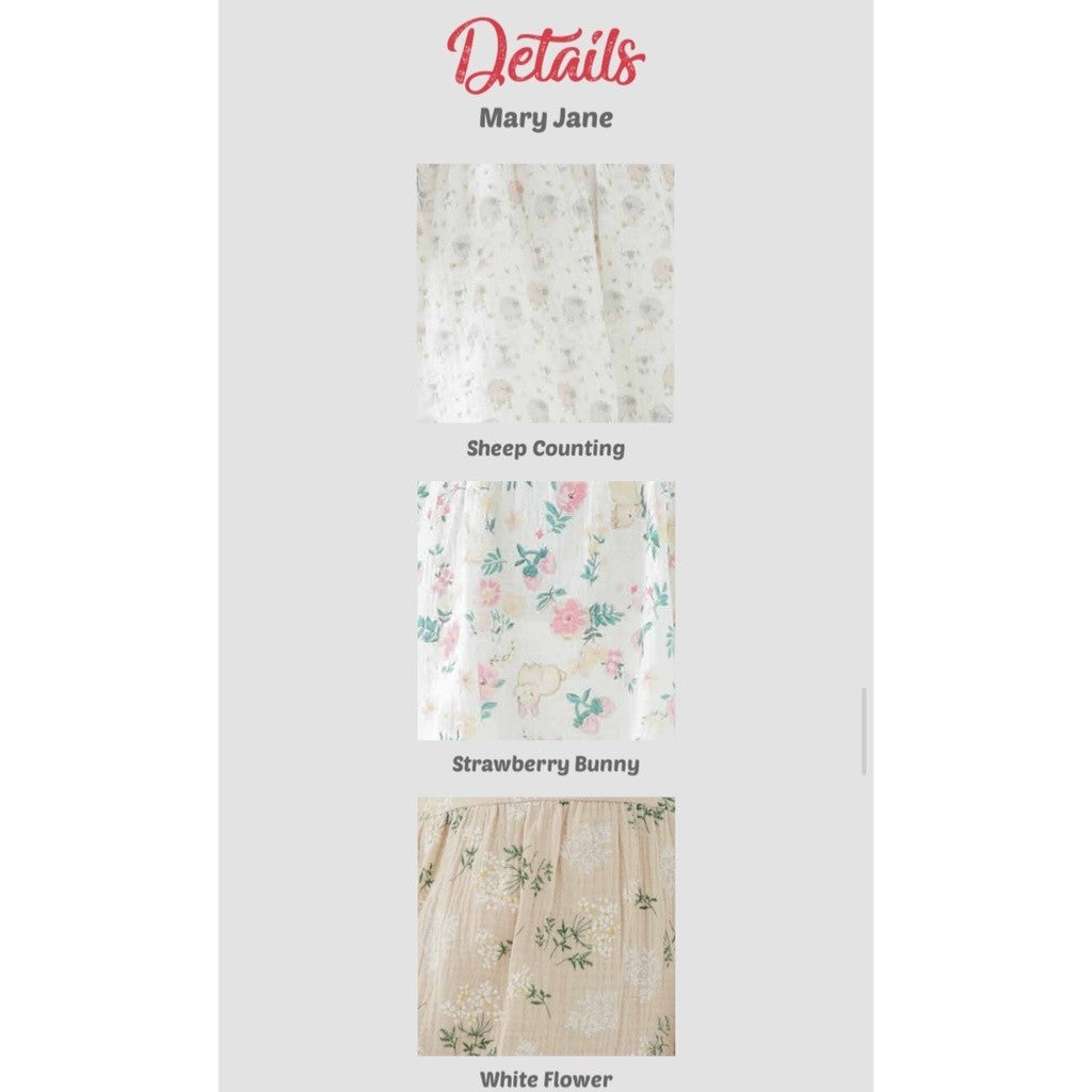 Harlow Kids Mary Jane Dress /  Dress Pesta / Dress Anak Perempuan HarlowKids