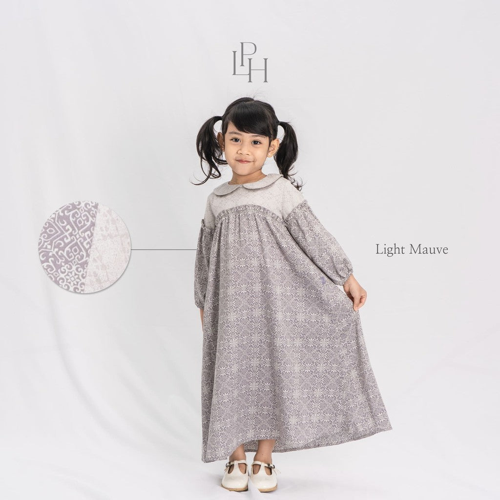 Little Palmerhaus - Baju Lebaran 2025 - Zahra Girl Gamis (Baju Gamis Anak Perempuan Usia 1-6 Tahun)