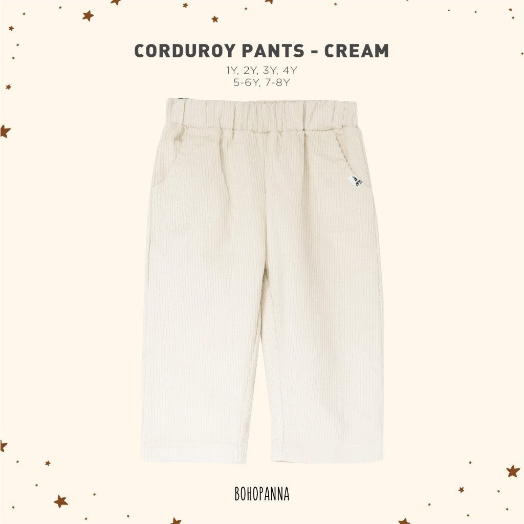BOHOPANNA - CORDUROY PANTS - Celana Anak Laki-Laki