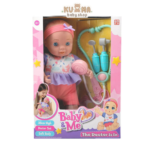 Mainan Boneka EMCO Baby & Me The Doctor Is In Mainan Bayi Dokter