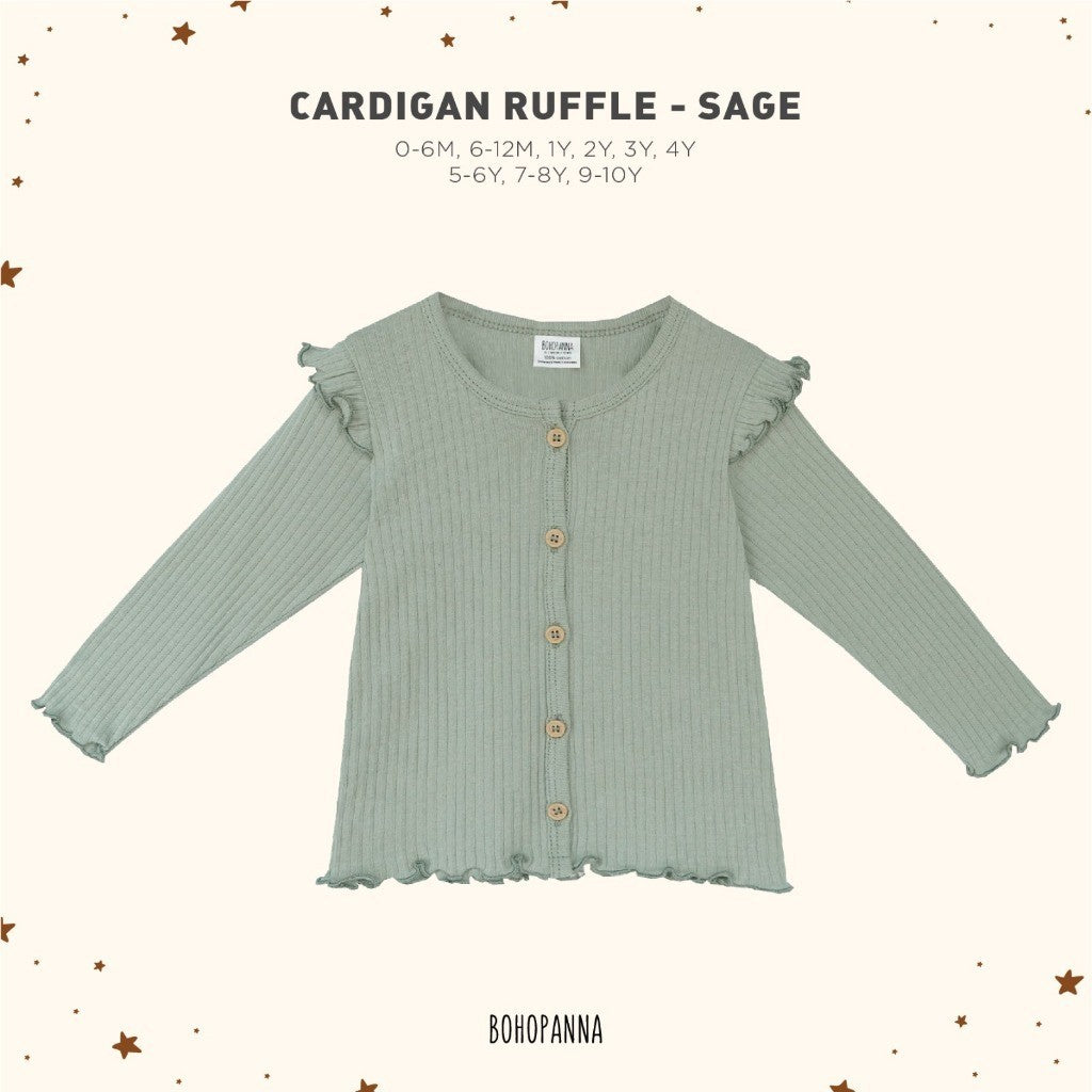 BOHOPANNA - CARDIGAN RUFFLE - Cardigan Anak