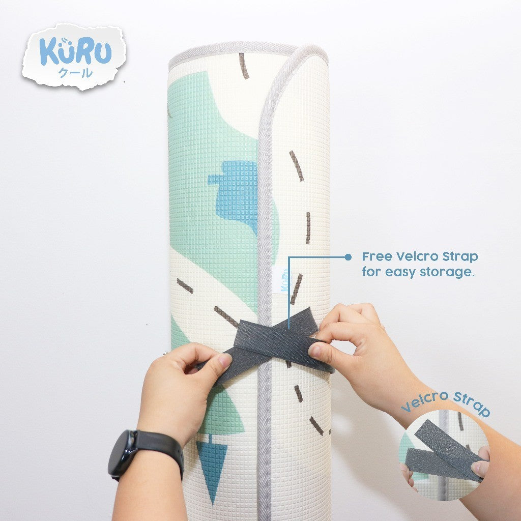 KURU PM3 XPE Roll Playmat Bayi | Karpet Matras Bermain Anak 180 x 200