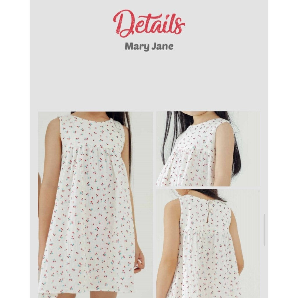 Harlow Kids Mary Jane Dress /  Dress Pesta / Dress Anak Perempuan HarlowKids