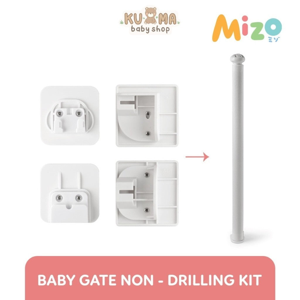 MIZO No Drill Installation Kit for MIZO Retractable Baby Gate