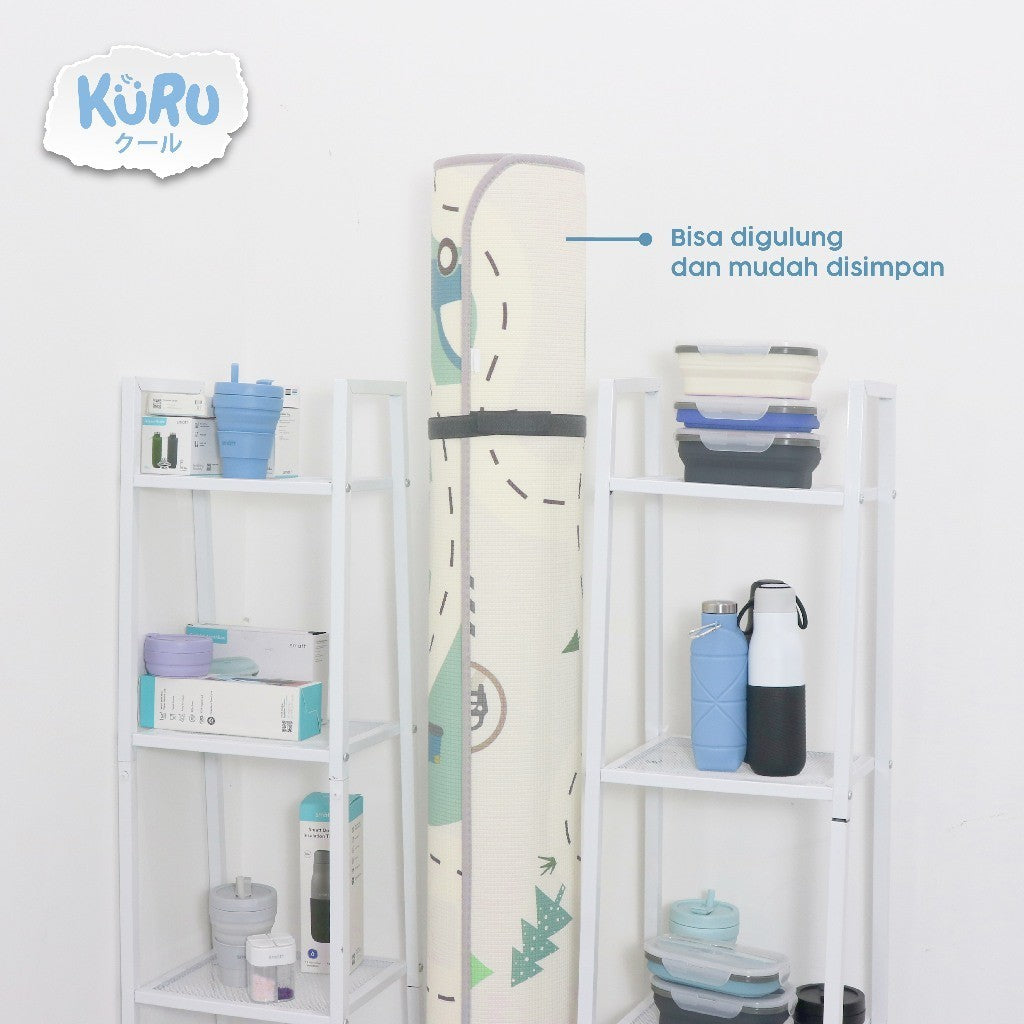 KURU PM3 XPE Roll Playmat Bayi | Karpet Matras Bermain Anak 180 x 200