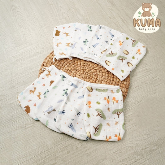 Little Palmerhaus - Washglove 2.0 Set of 2 (Waslap Bayi Isi 2)