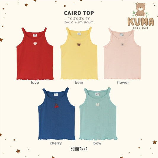 BOHOPANNA - CAIRO TOP - Atasan Anak Perempuan