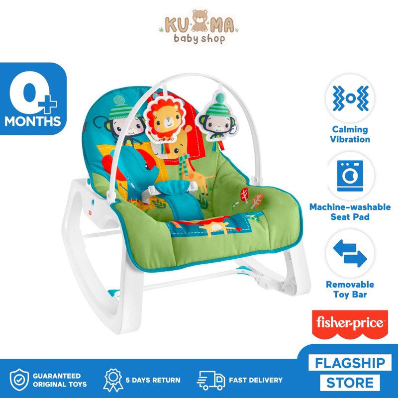 Fisher Price Infant To Toddler Rocker - Kursi Goyang Bayi GWV90