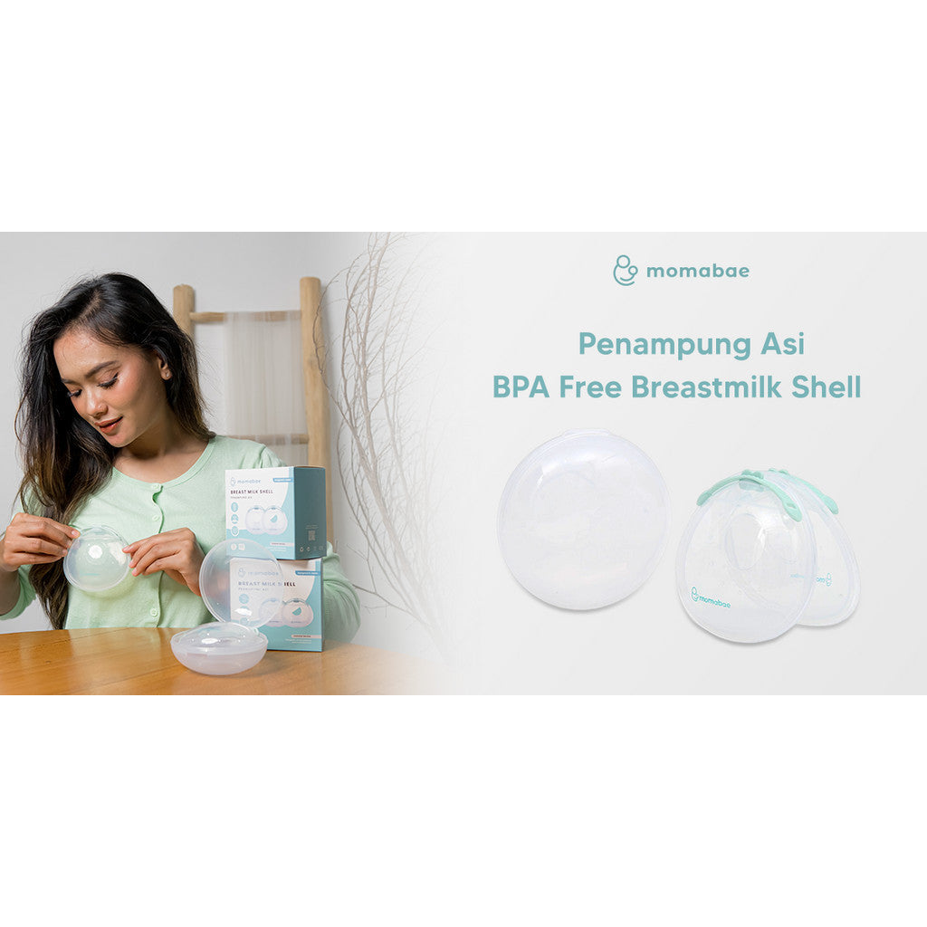 MOMABAE – Breastmilk Shell / Penampung ASI / Penampung ASI Silicon BPA FREE