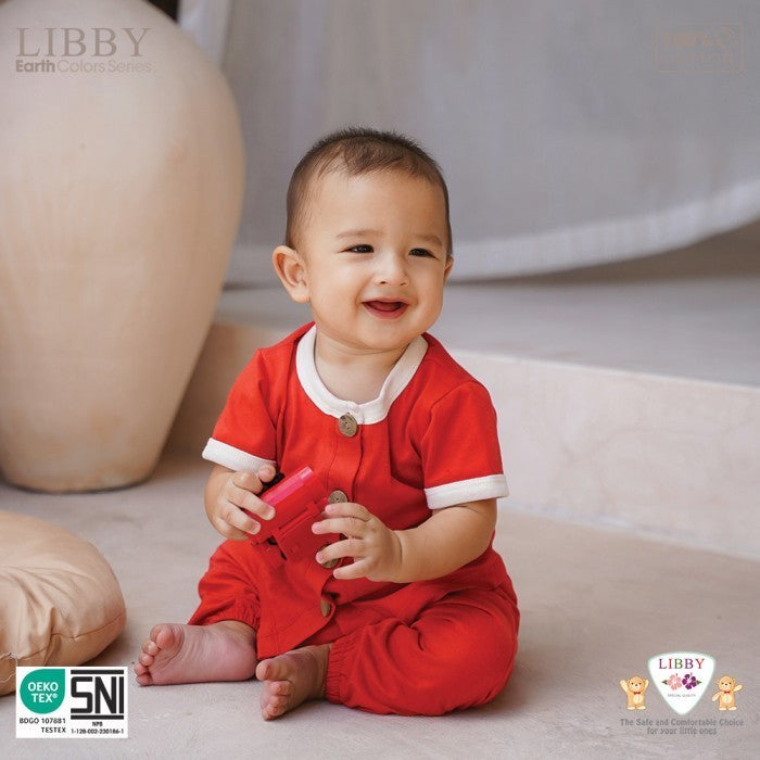 LIBBY Earth Stelan Rocco Set Pendek Celana Pendek Seri 2 (1stel/pack)
