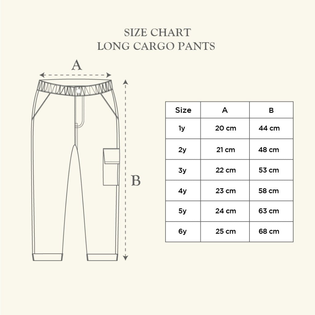 Little Palmerhaus - Long Cargo Pants (Celana Cargo Anak)
