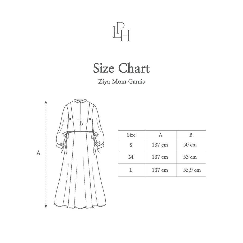 Little Palmerhaus - Baju Lebaran 2025 - Ziya Mom Gamis (Baju Gamis Wanita Dewasa)