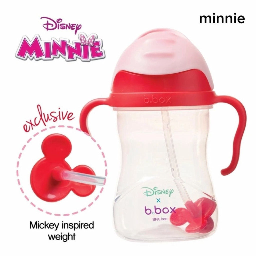 BBox Sippy Cup Weighted Straw |  Botol Minum Anak Sedotan B.Box | Disney