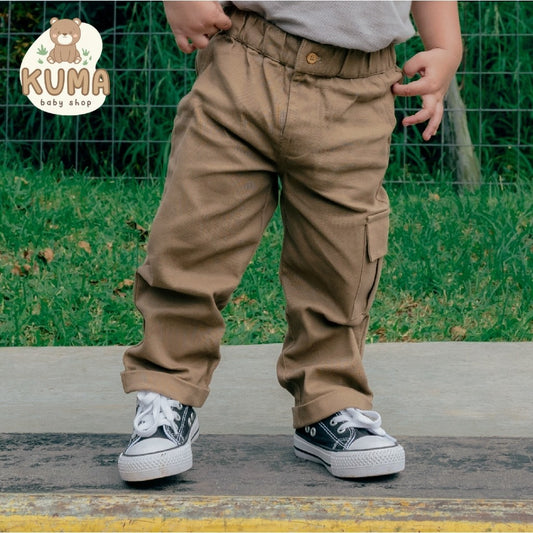 Little Palmerhaus - Long Cargo Pants (Celana Cargo Anak)