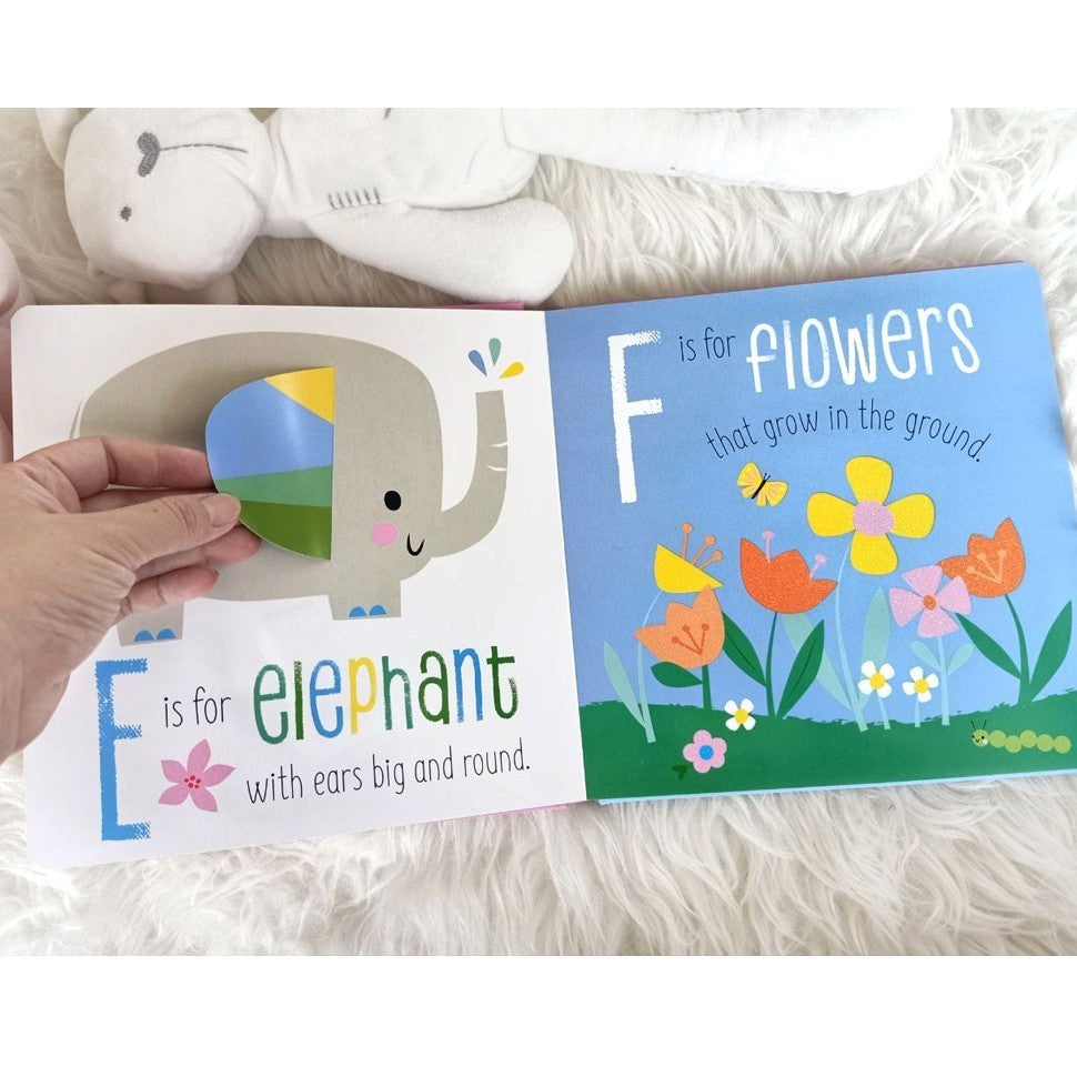 [Make Believe] Busy Bees - U Is For Unicorn Board book (A Touch-and-Feel Alphabet Book!)