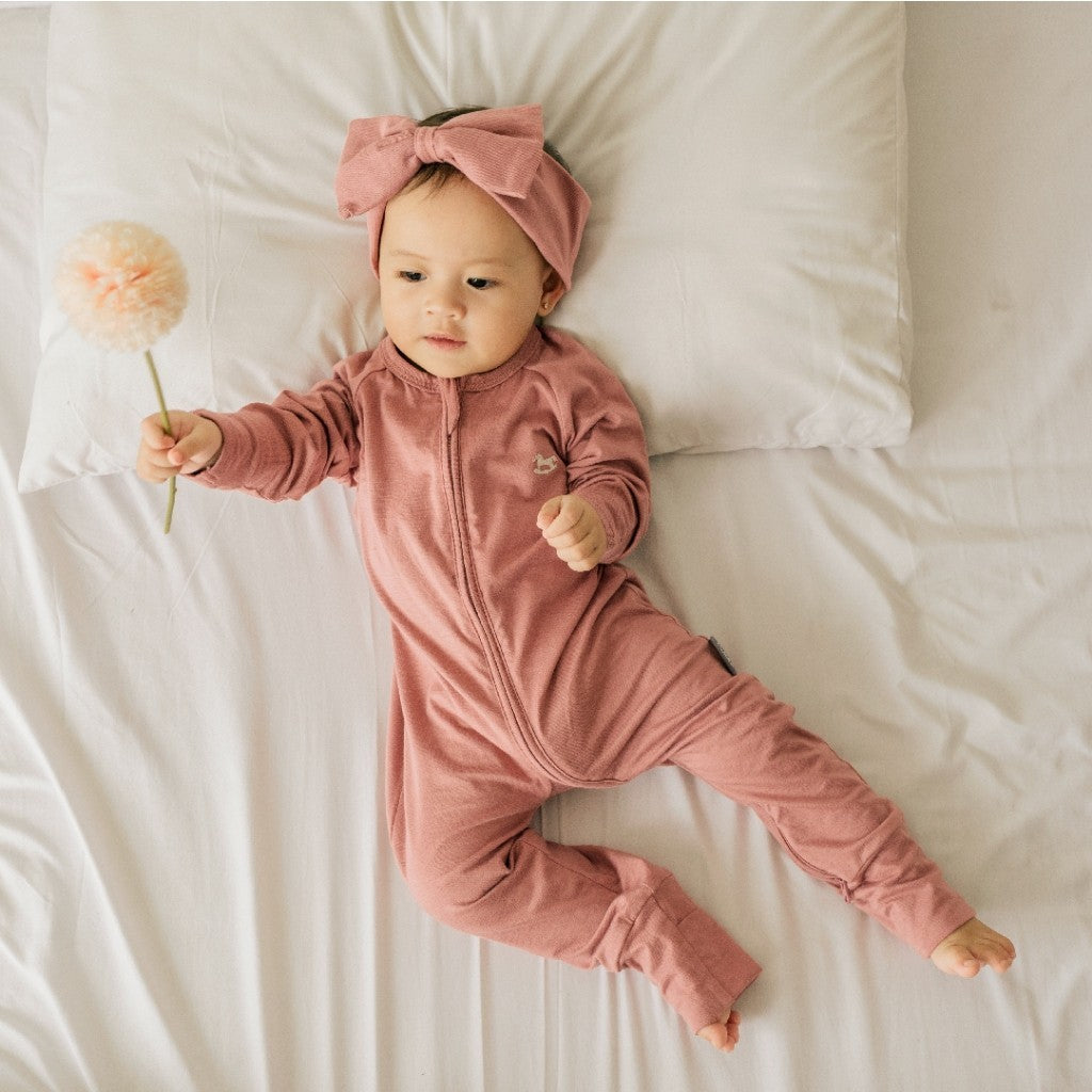 Little Palmerhaus - Zinnia Headband - pita bayi/bandana bayi