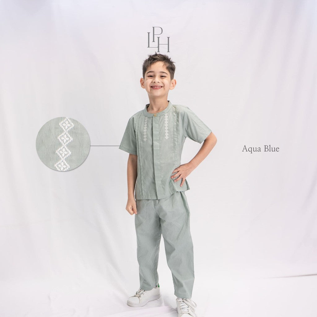 Little Palmerhaus - Baju Lebaran 2025 - Ezra Koko Attire Set (Setelan Baju Koko Anak Usia 1-6 Tahun)