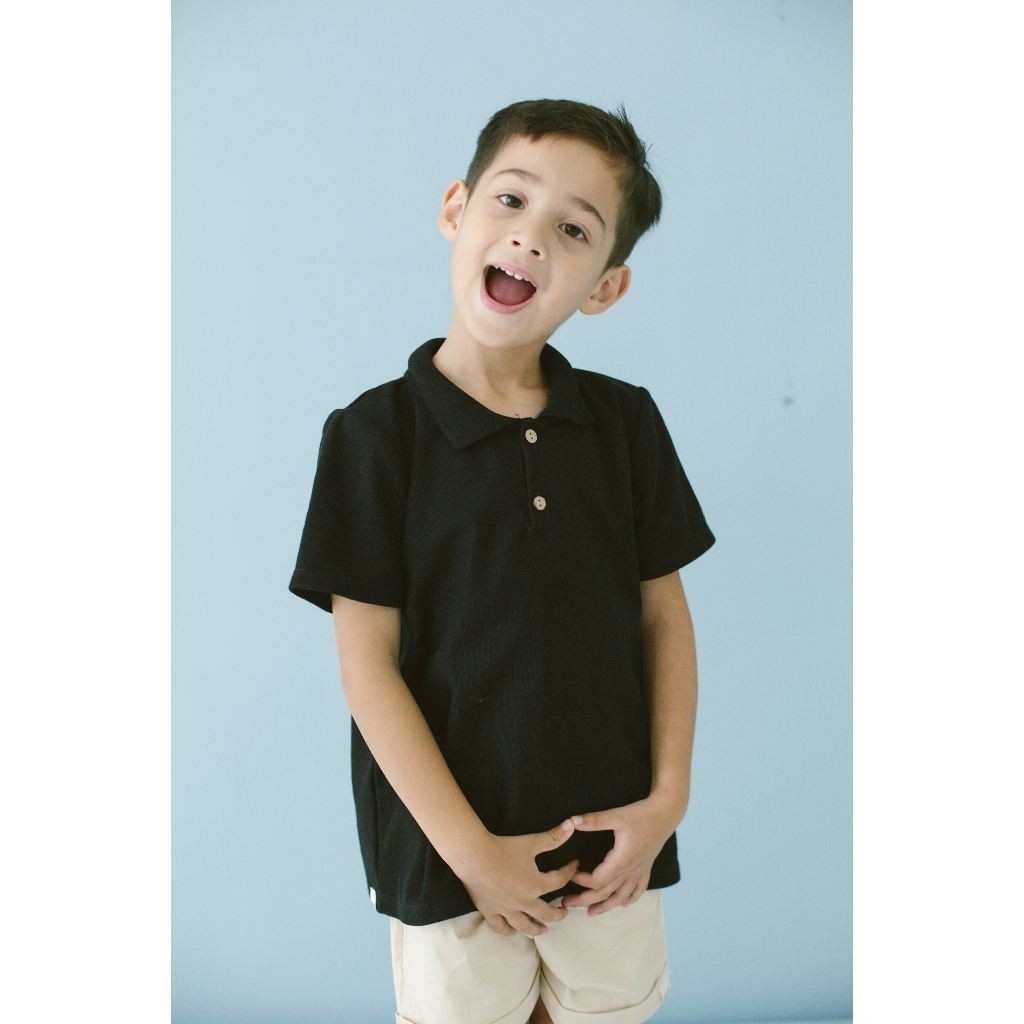 ARDENLEON Kaos Kemeja Polo Anak Basic Polo Shirt 1 - 5 Tahun