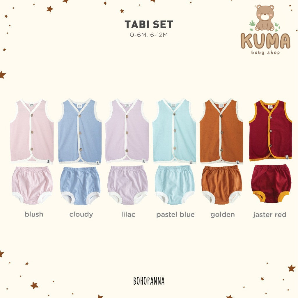 BOHOPANNA - TABI SET - Setelan Bayi