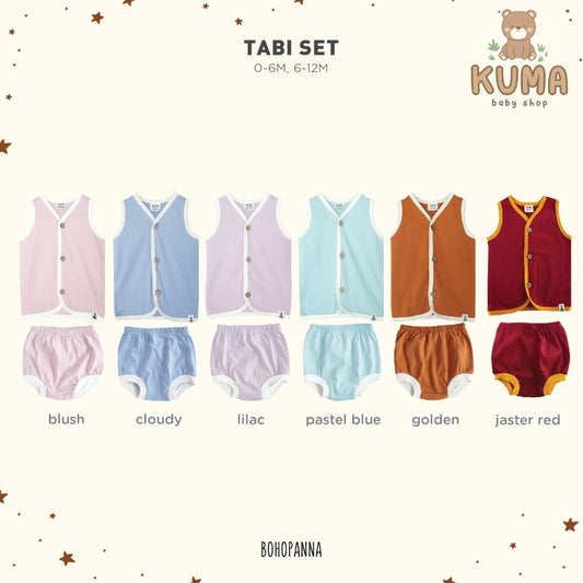 BOHOPANNA - TABI SET - Setelan Bayi