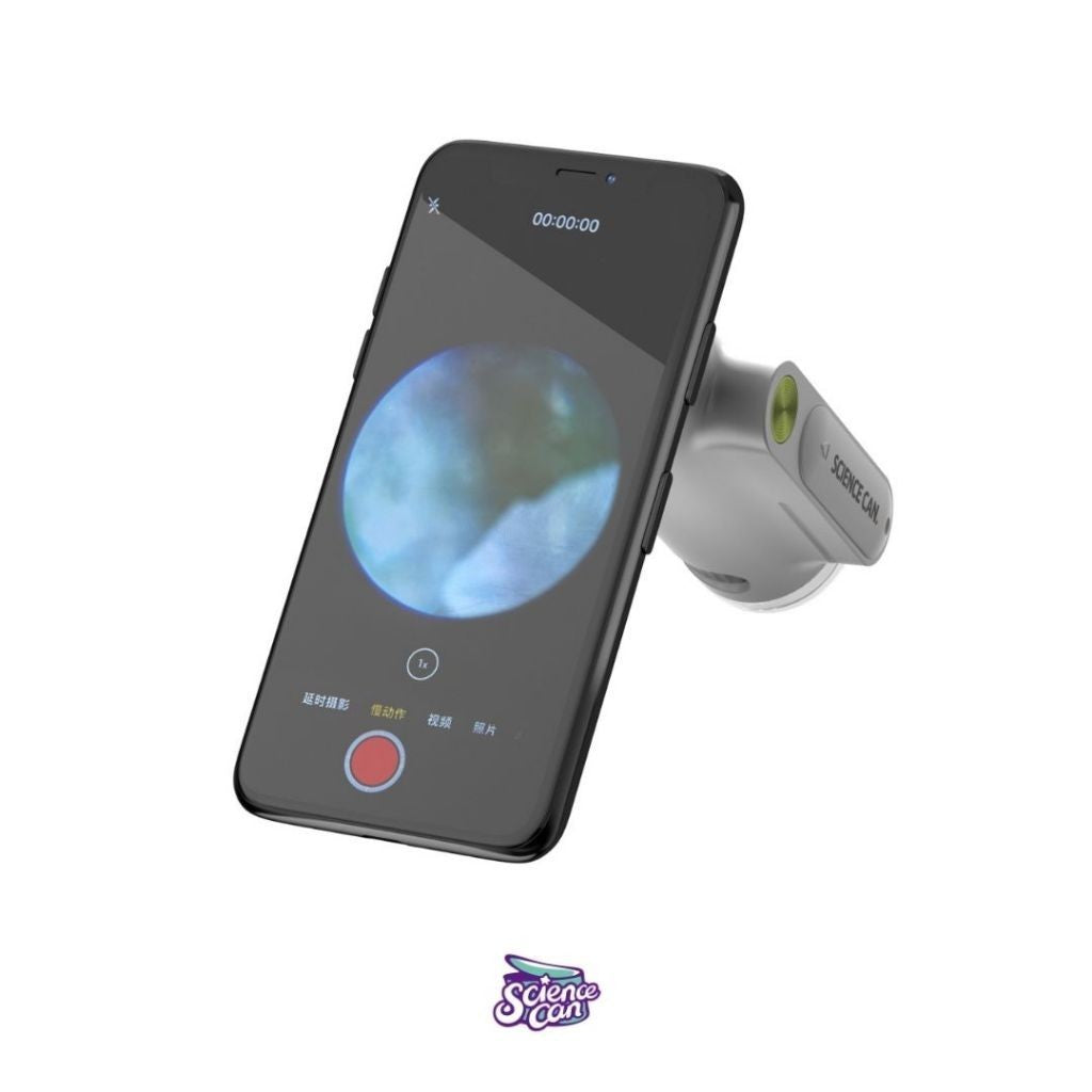 Sicencecan Portable Microscope Mainan Edukasi Anak Mikroskop