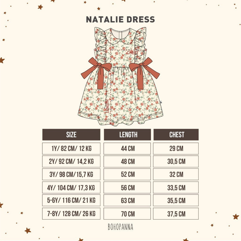 BOHOPANNA - NATALIE DRESS - Dress Anak Perempuan