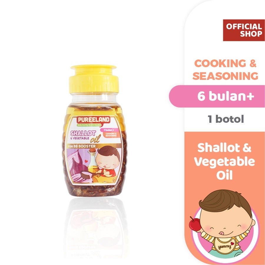 Pureeland Vegetable MPASI Oil Appetite Booster / Minyak Nabati MPASI Bayi / Meningkatkan Nafsu makan bayi / Bumbu MPASI / Bahan MPASI
