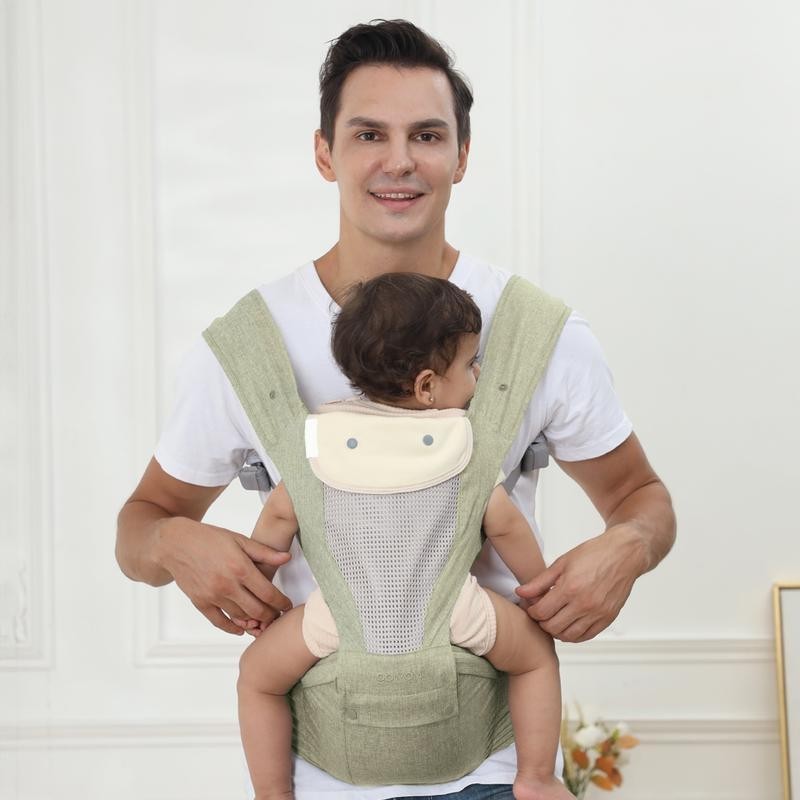 Gendongan Bayi Hipseat Tidak Gerah & Simple - Breathable Hipseat Carrier MOOIMOM
