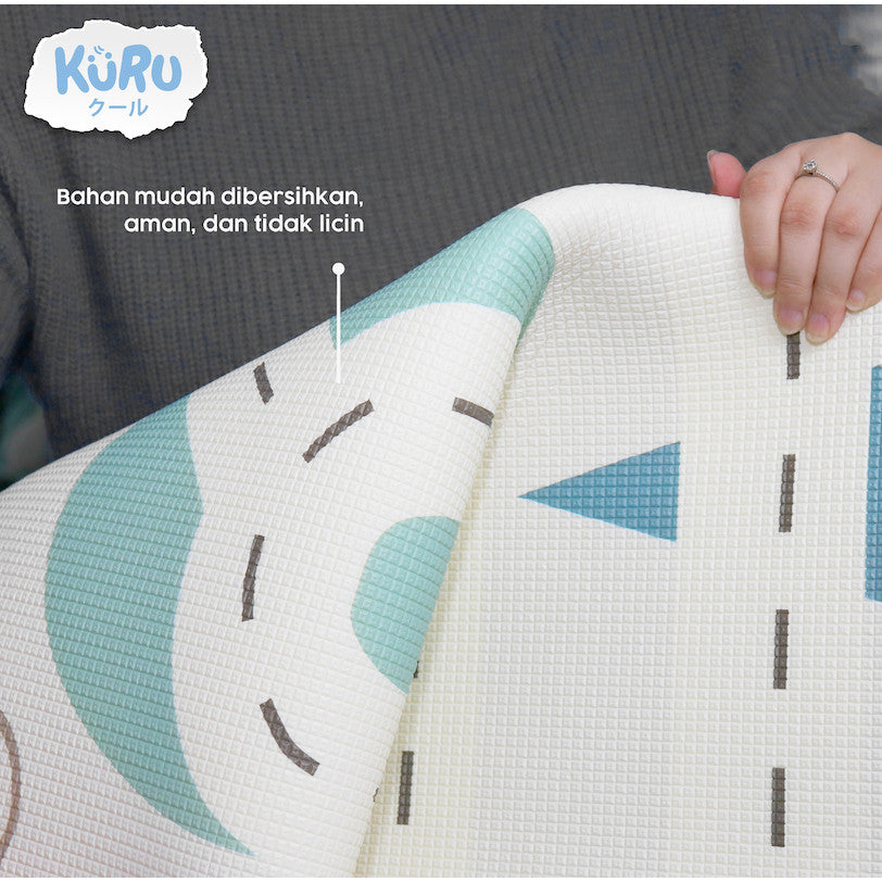 KURU PM3 XPE Roll Playmat Bayi | Karpet Matras Bermain Anak 180 x 200