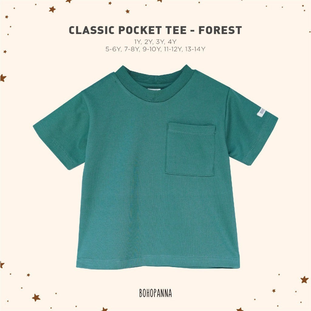 BOHOPANNA - CLASSIC POCKET TEE - Atasan Anak